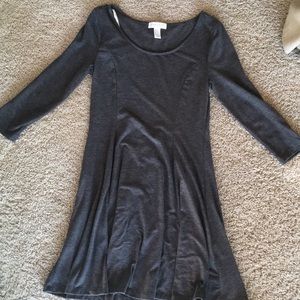 3/4 sleeve soft cotton dress